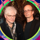 Kevin McDonald and Dave Foley in The Kids in the Hall (Jackie Brown/Amazon Studios ) and at SXSW (Errich Petersen/Getty Images)